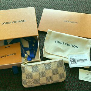 Louis Vuitton Damier Azur Key Pouch